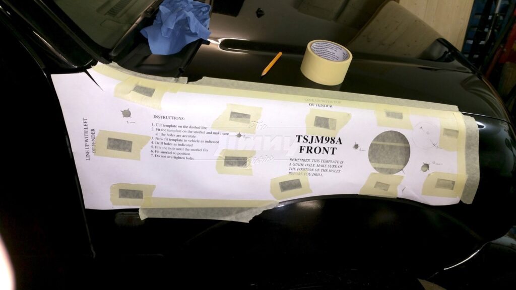 Jimny Motorraum Luftfilterkasten Schnorchel