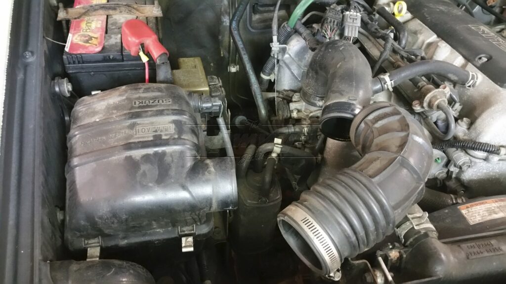 Jimny Motorraum Luftfilterkasten Schnorchel