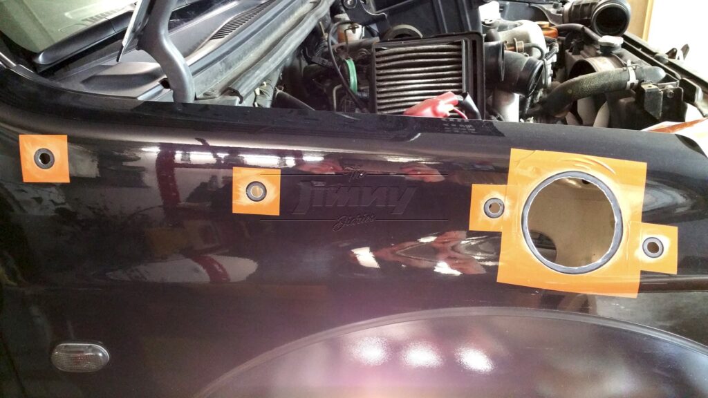 Jimny Motorraum Luftfilterkasten Schnorchel